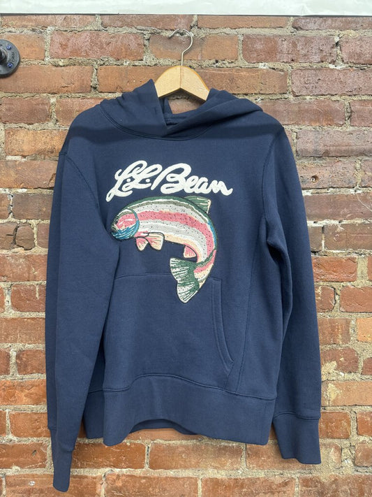 L.L. Bean x Todd Snyder Fish Hoodie Navy/Mul