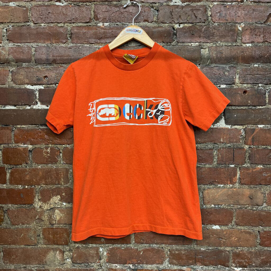 Ecko Unlto Graphic Tee Orange Size M