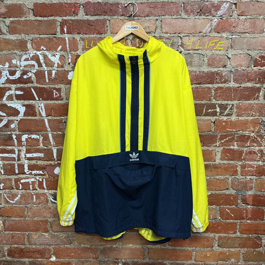 Adidas Windbreaker Yellow Size 2XL