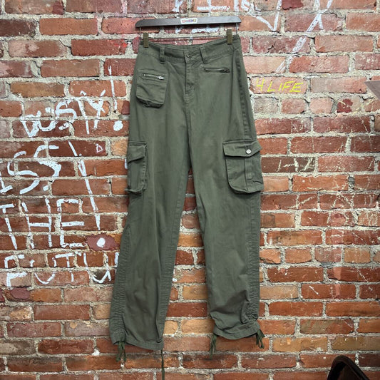 Beer Bro Cargo Pants Green Size Medium