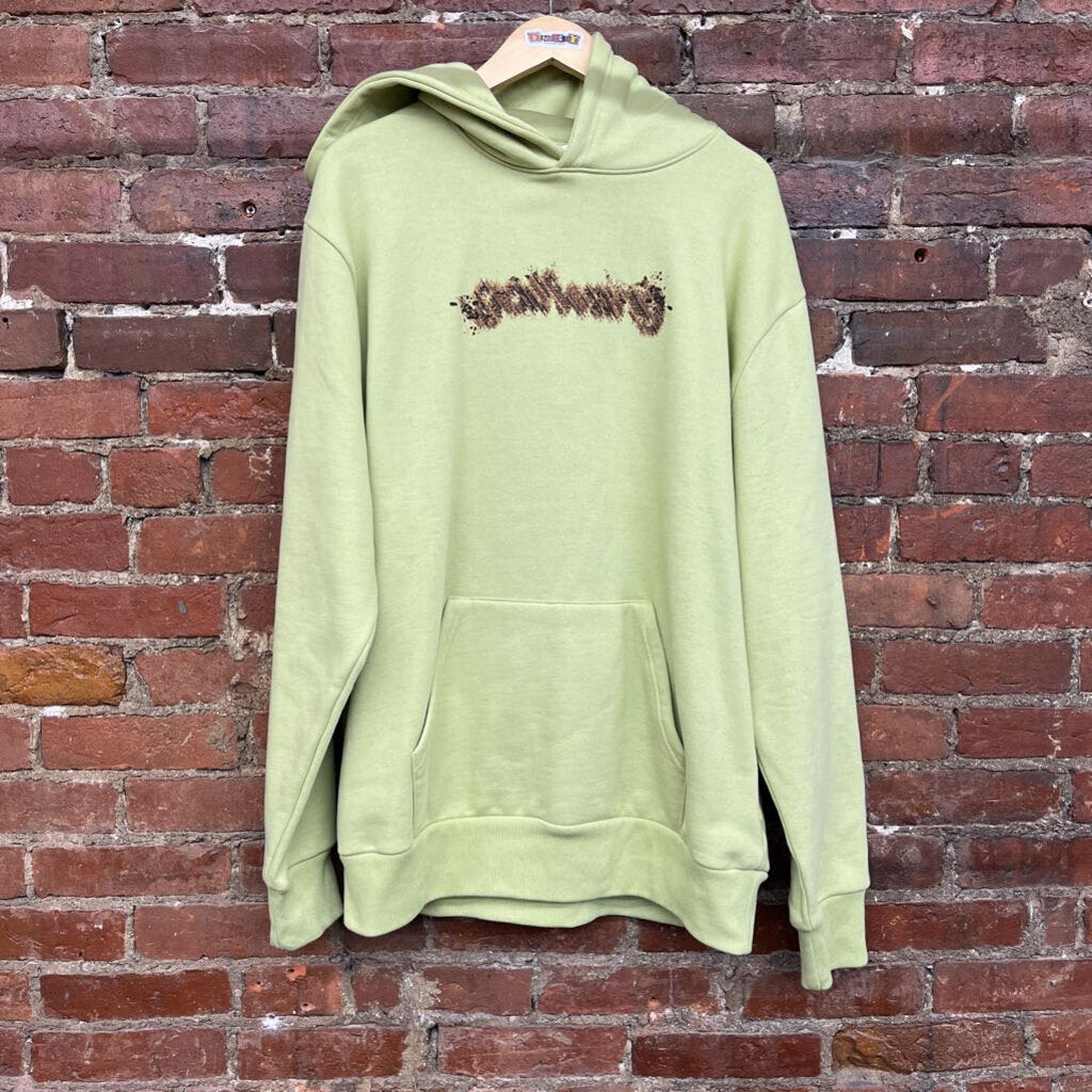 Golf Dirt Hoodie Green size XL