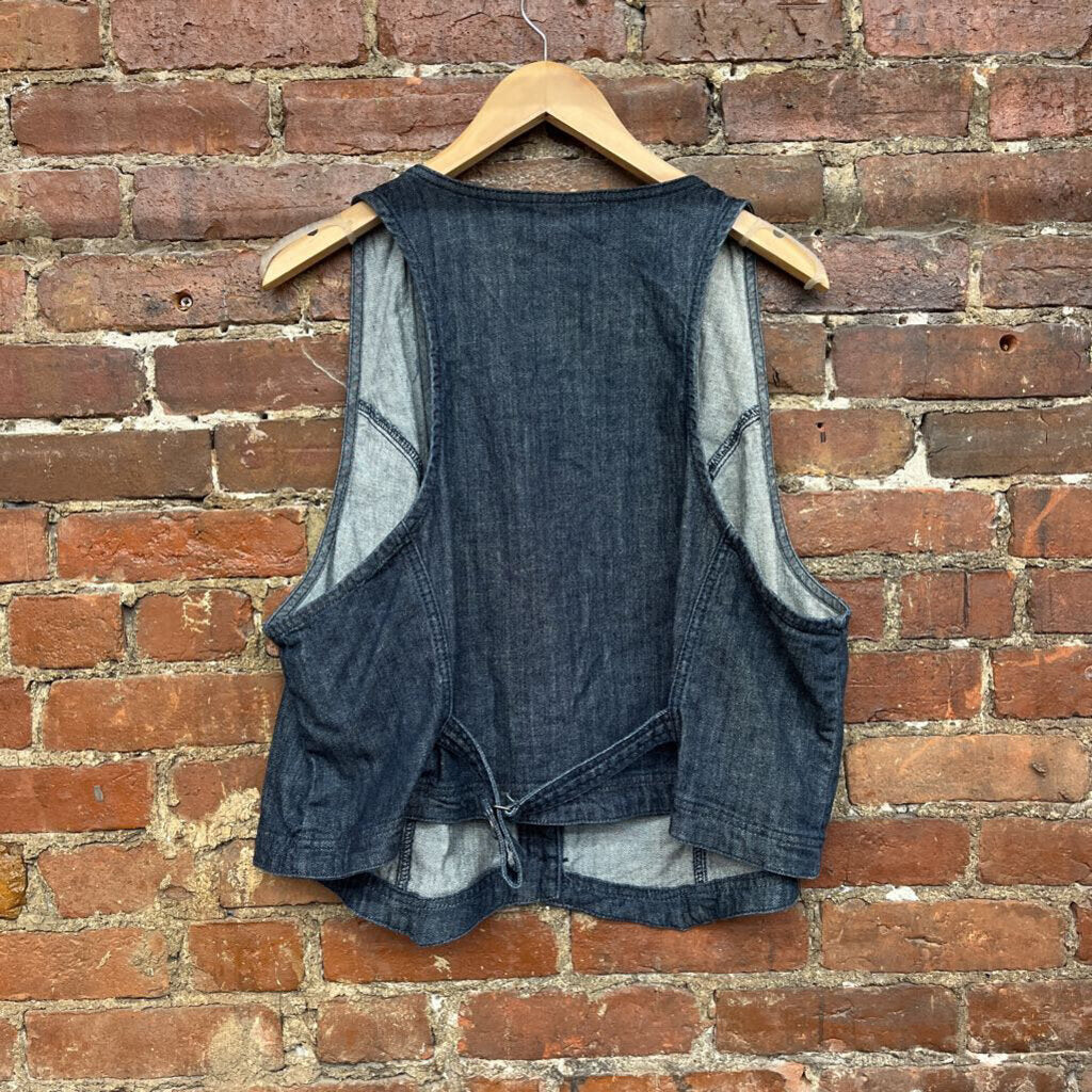 Ana Denim Vest blue Size 2XL