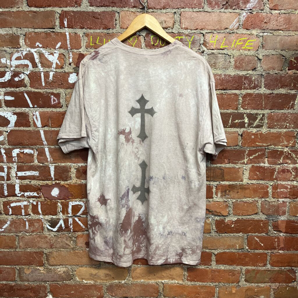 Digital Toni Locally Made Printed tee Brown Size XL