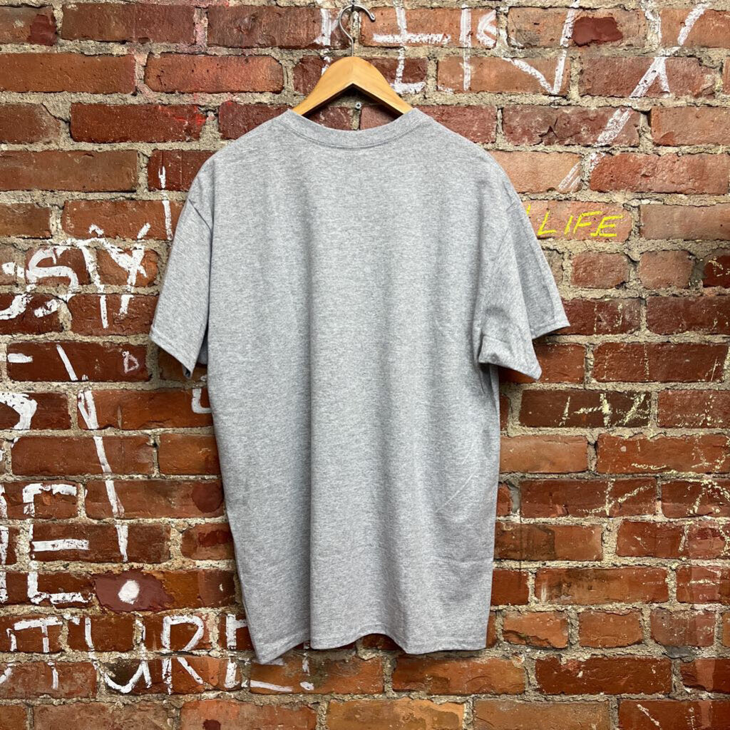 Digital Toni Locally Made Card Suit Tee Grey Size L