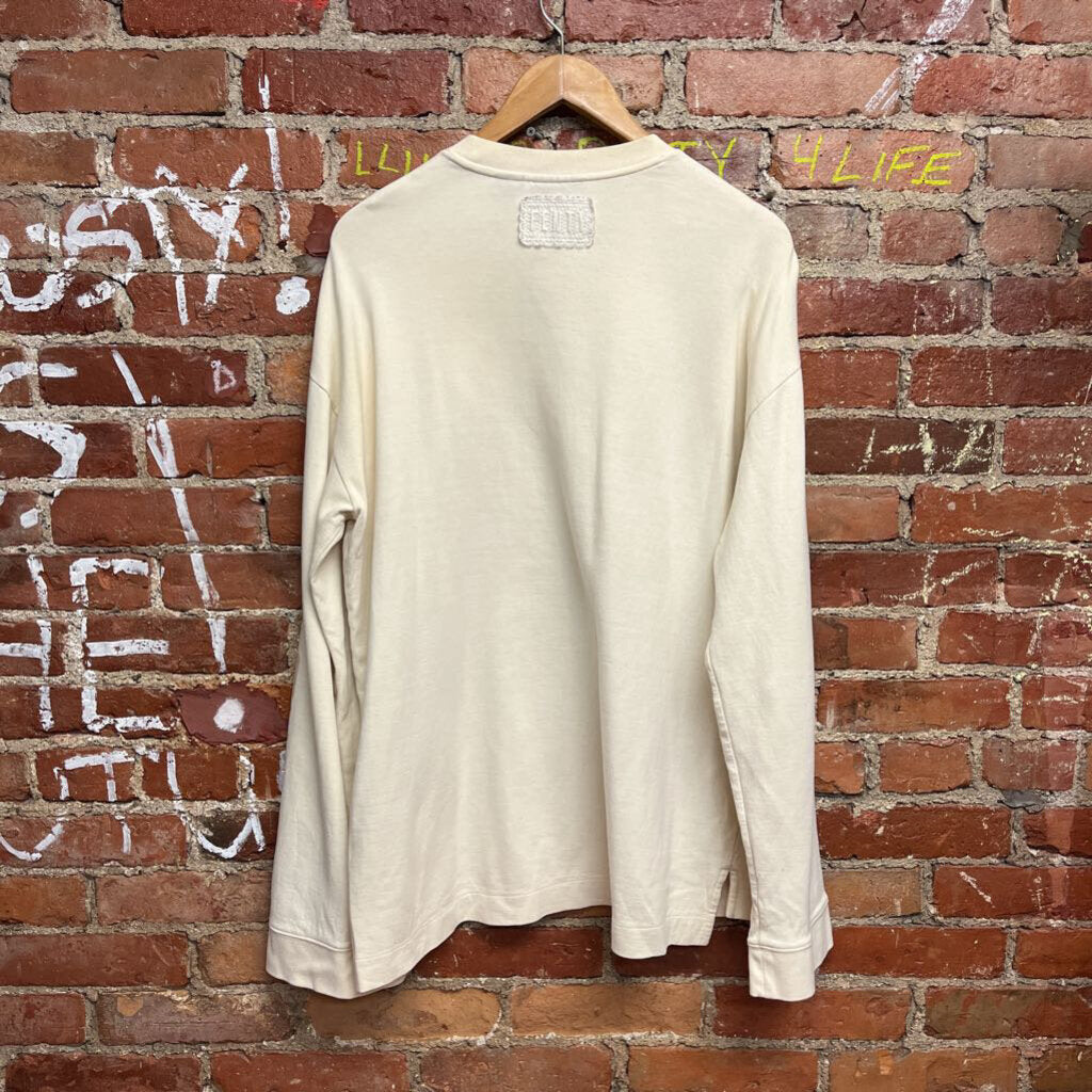 Puma Fenty Long Sleeve tee Cream Size S