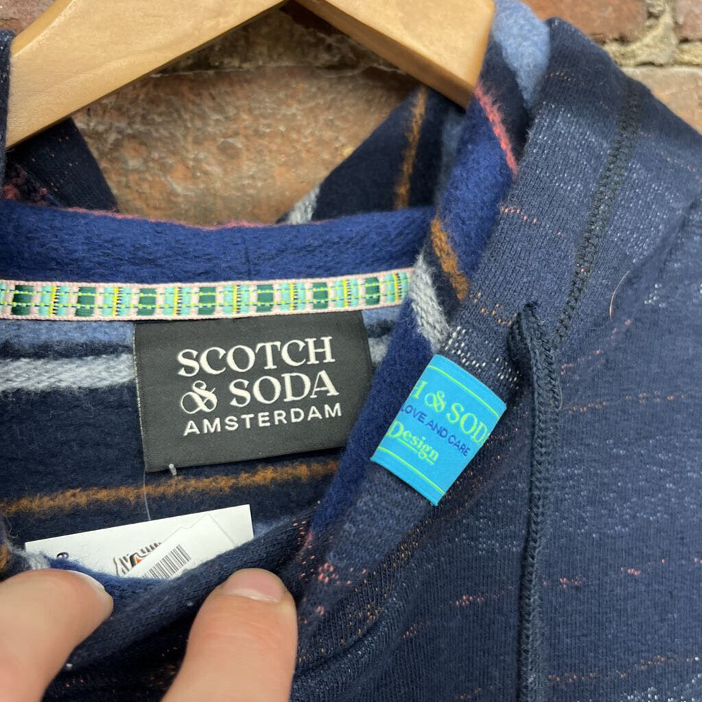 NWT Scotch and Soda hoodie blue Size L