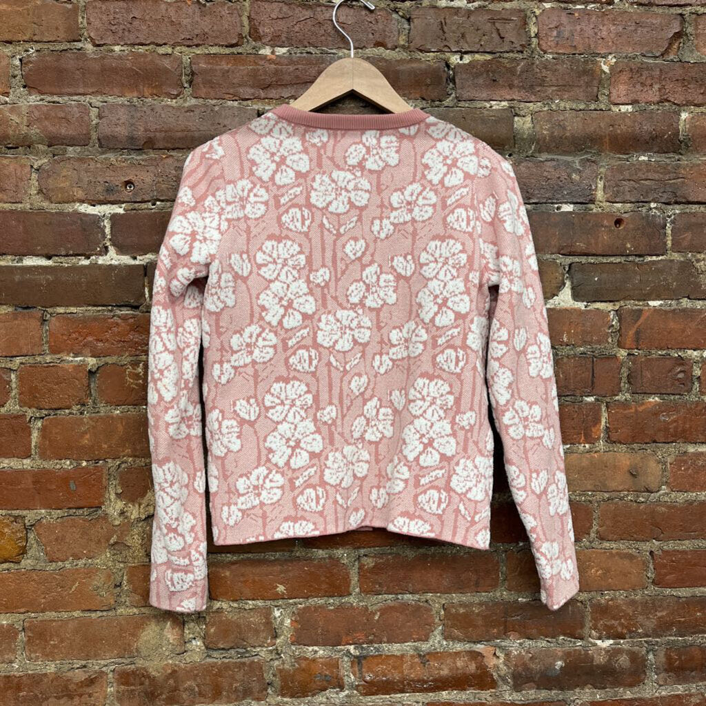 Cynthia Rowley Floral Cardigan Pink Size XS