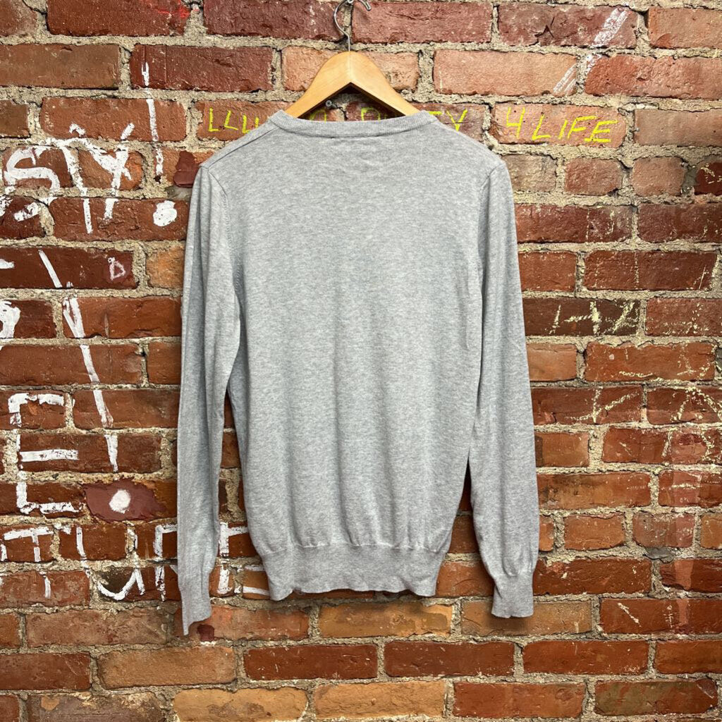 Diesel v Neck Sweater Grey Size M