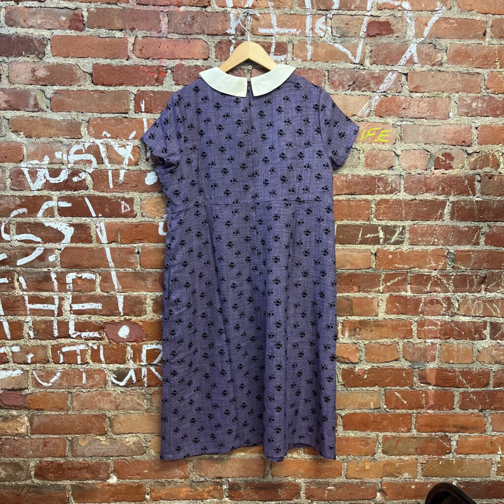 NWT Modcloth Vintage Style Midi dress Purple Size L