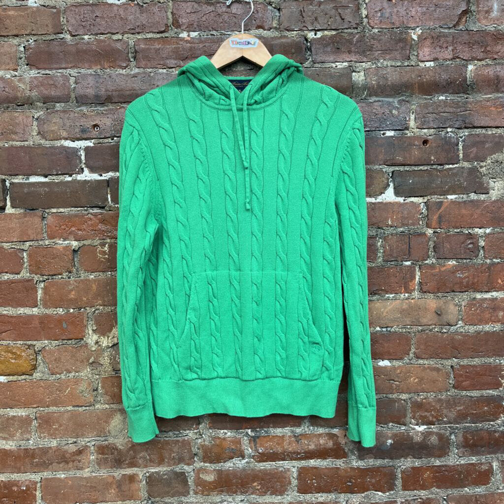 Brooks Brothers Cable Knit hoodies Green Size M