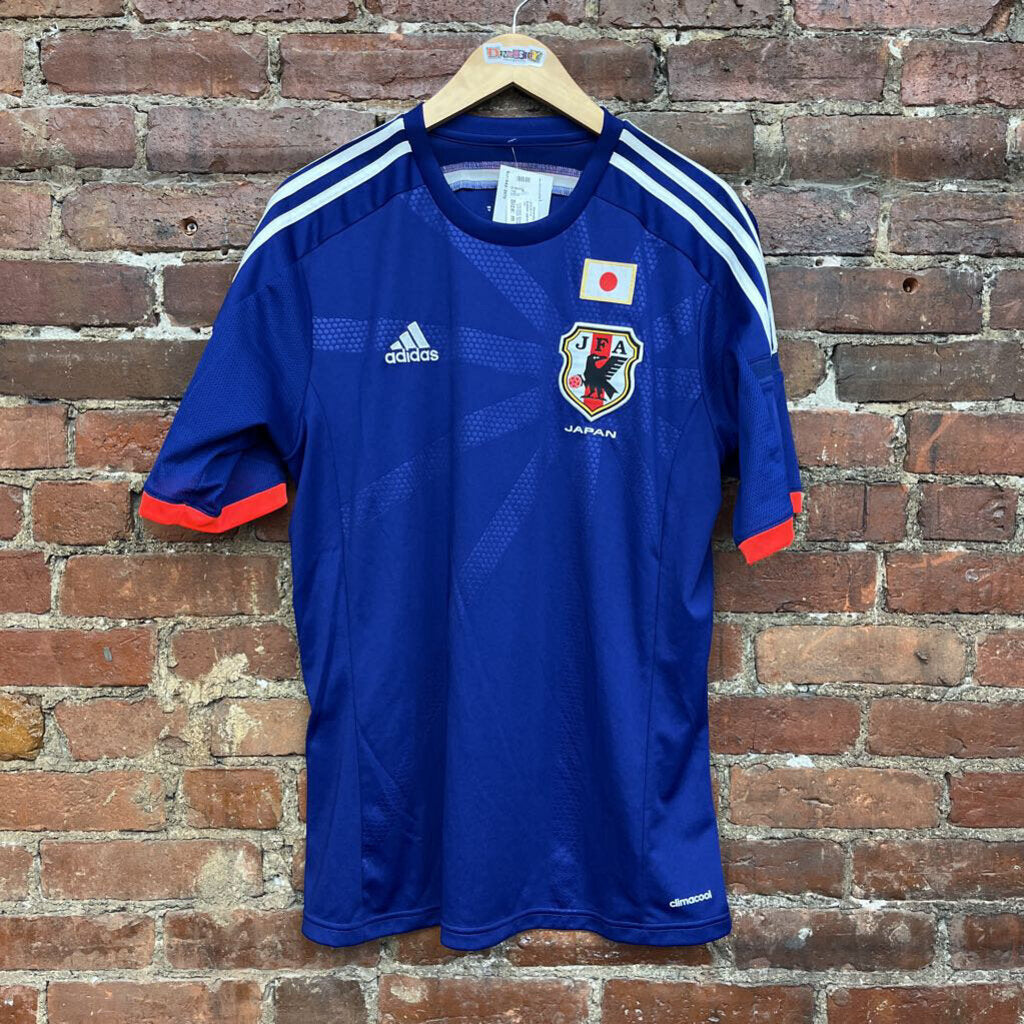 Adidas Japan Soccer Jersey Blue Size M