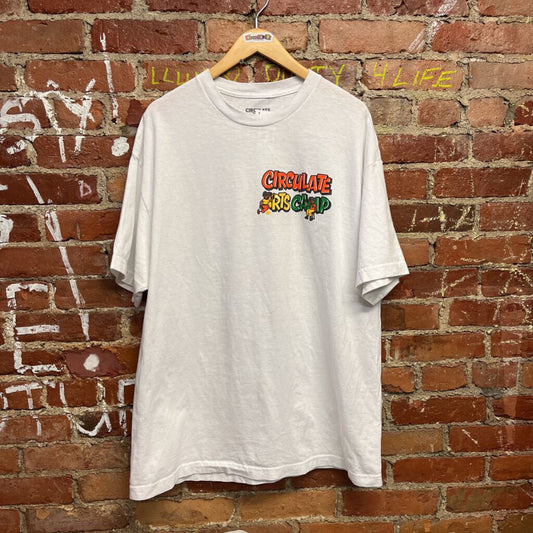 Circulate Arts Camp tee White Size XL