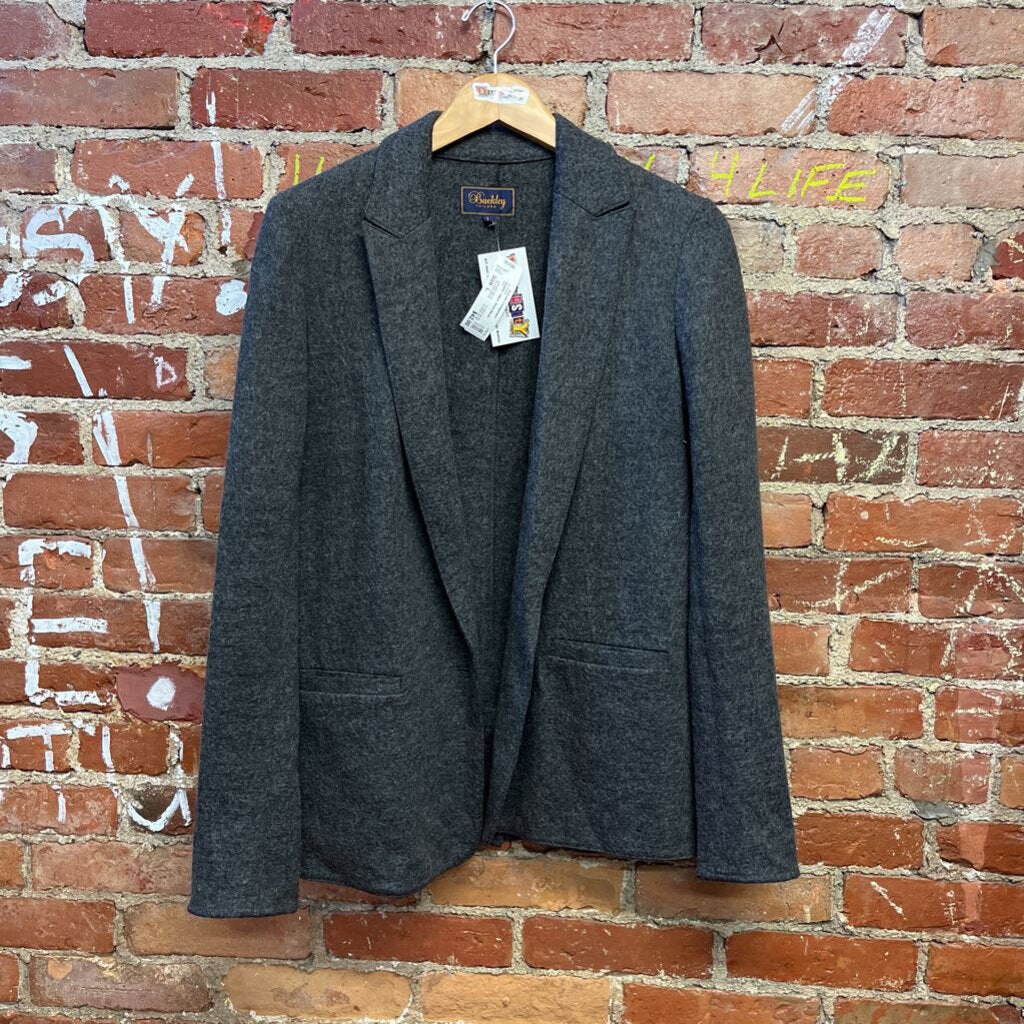 Buckley Tailors Wool Blazer grey Size L