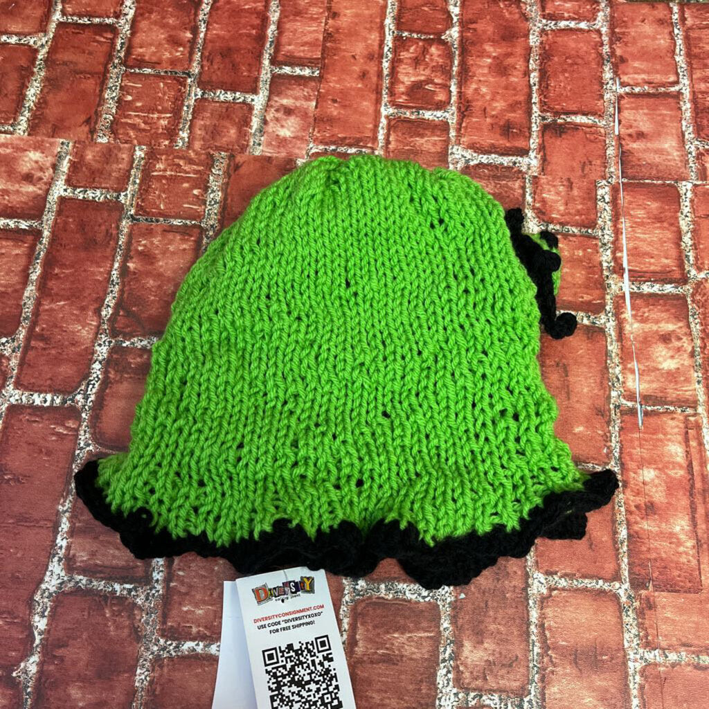 Knit Beanie OS Green