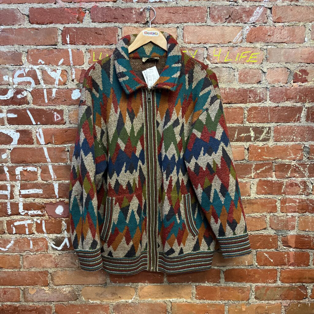 Missoni Abstract Zip Up Sweater Multi XL