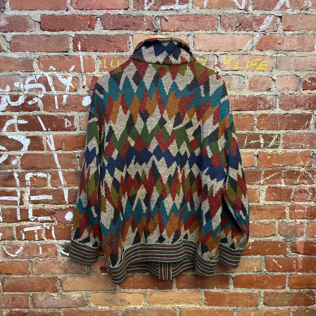 Missoni Abstract Zip Up Sweater Multi XL