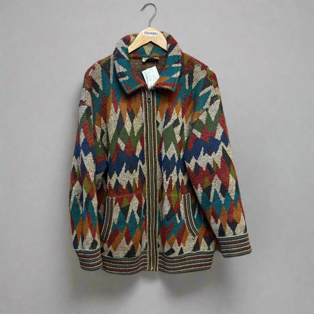 Missoni Abstract Zip Up Sweater Multi XL