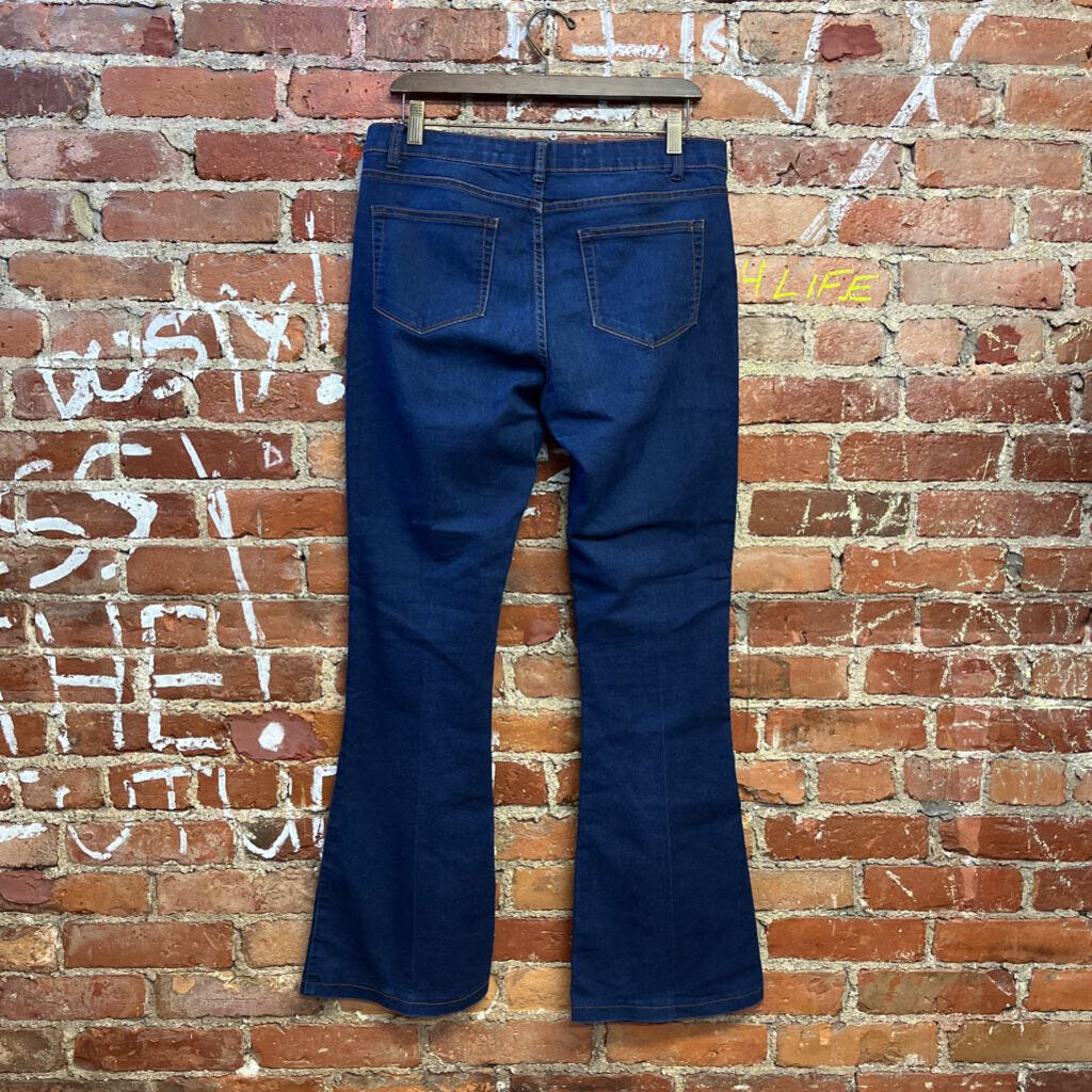 Unbranded Flare Jeans Blue S