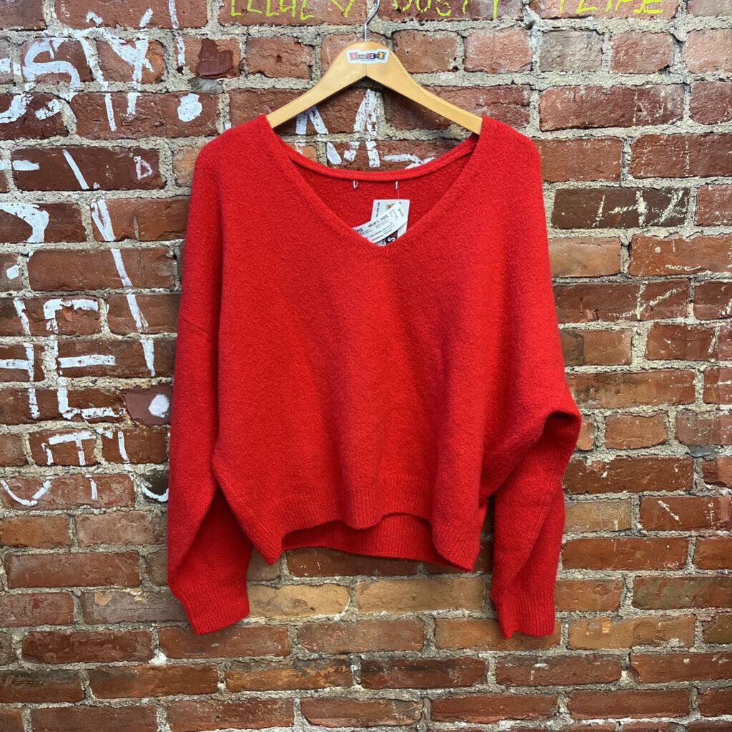 J.Crew Knit Sweater Red L