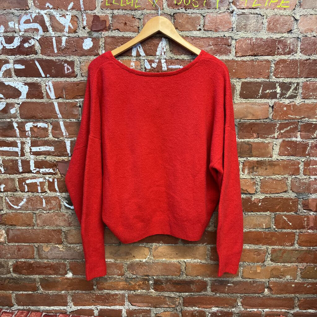 J.Crew Knit Sweater Red L