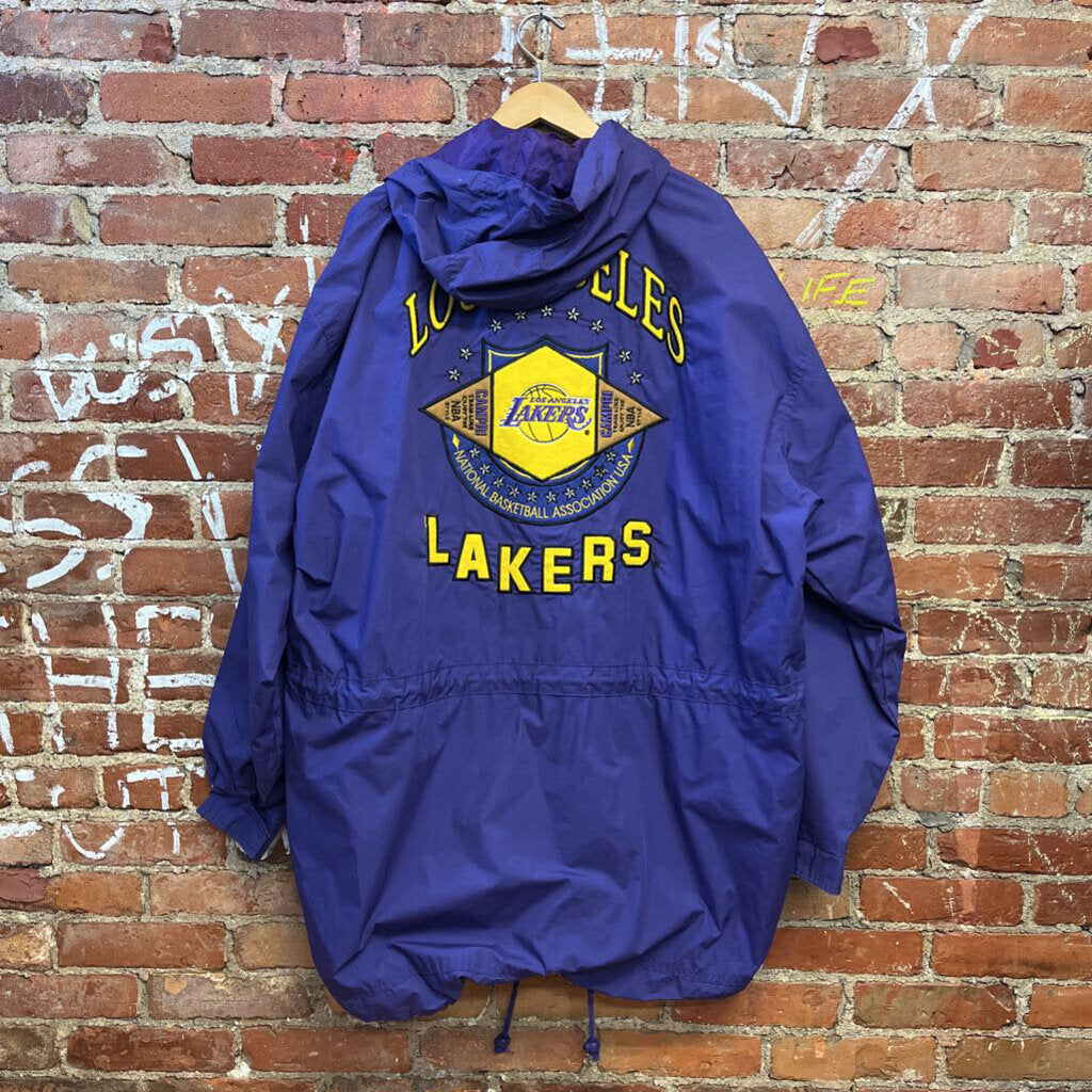 Vintage 90s Lakers Nutmeg Jacket Purple Size XL