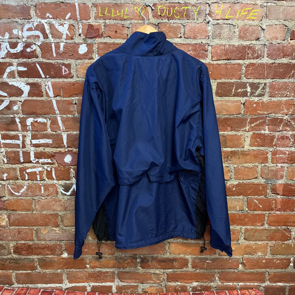 Vintage Adidas Windbreaker Jacket Navy Size XL