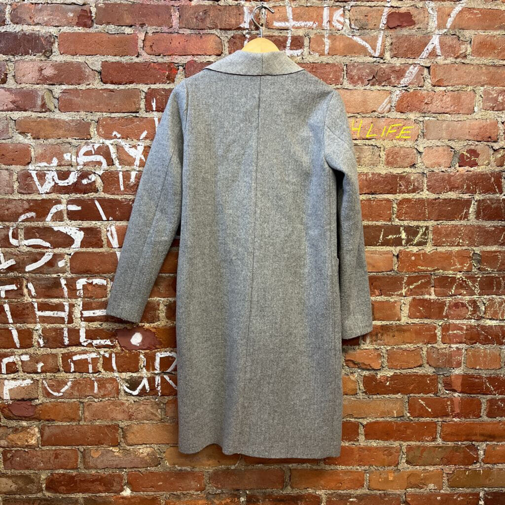 Atmosphere Wool Coat Grey Size 2