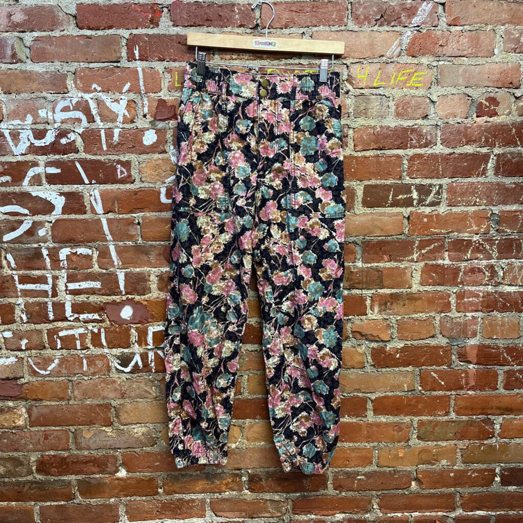 Anthropologie Stretch Tapestry Pants Size XS