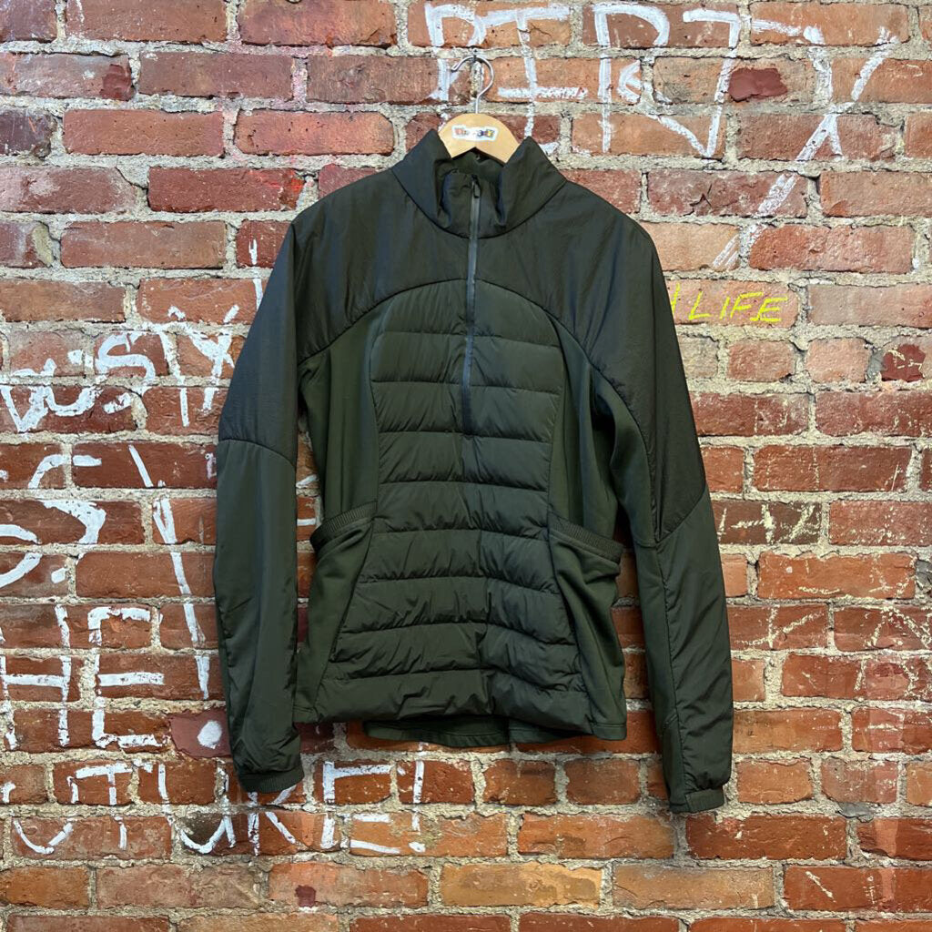 Lululemon Quilted Puffer Jacket Green Size Small