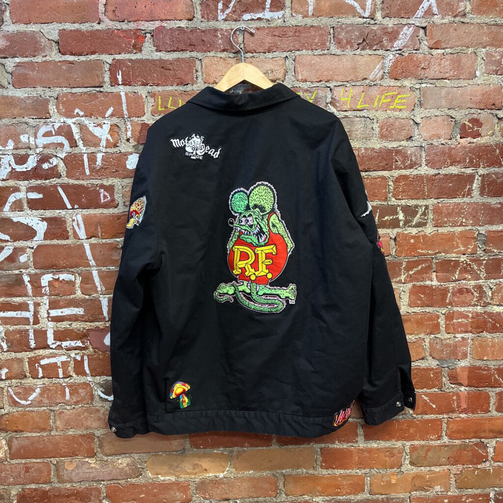 Rat Fink Canvas Work Jacket Size 2XL