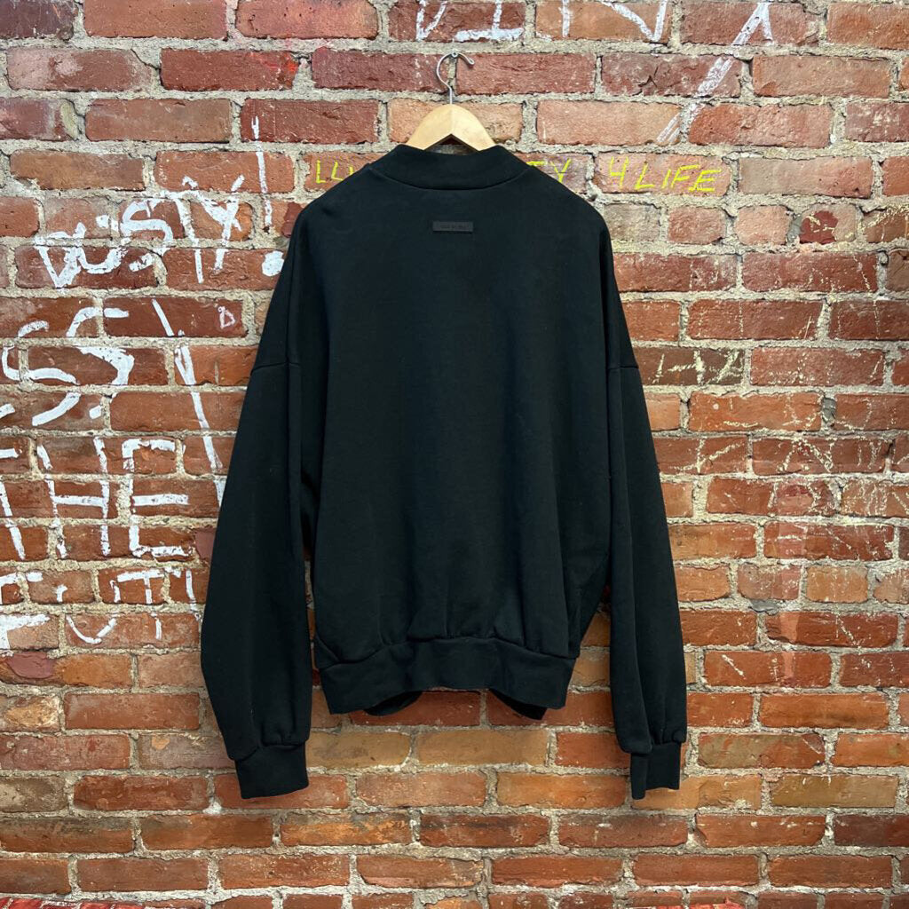 Essentials FOG Crewneck Black Size Large