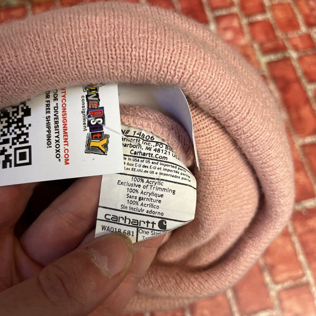 Carhartt Pink Beanie Hat OS