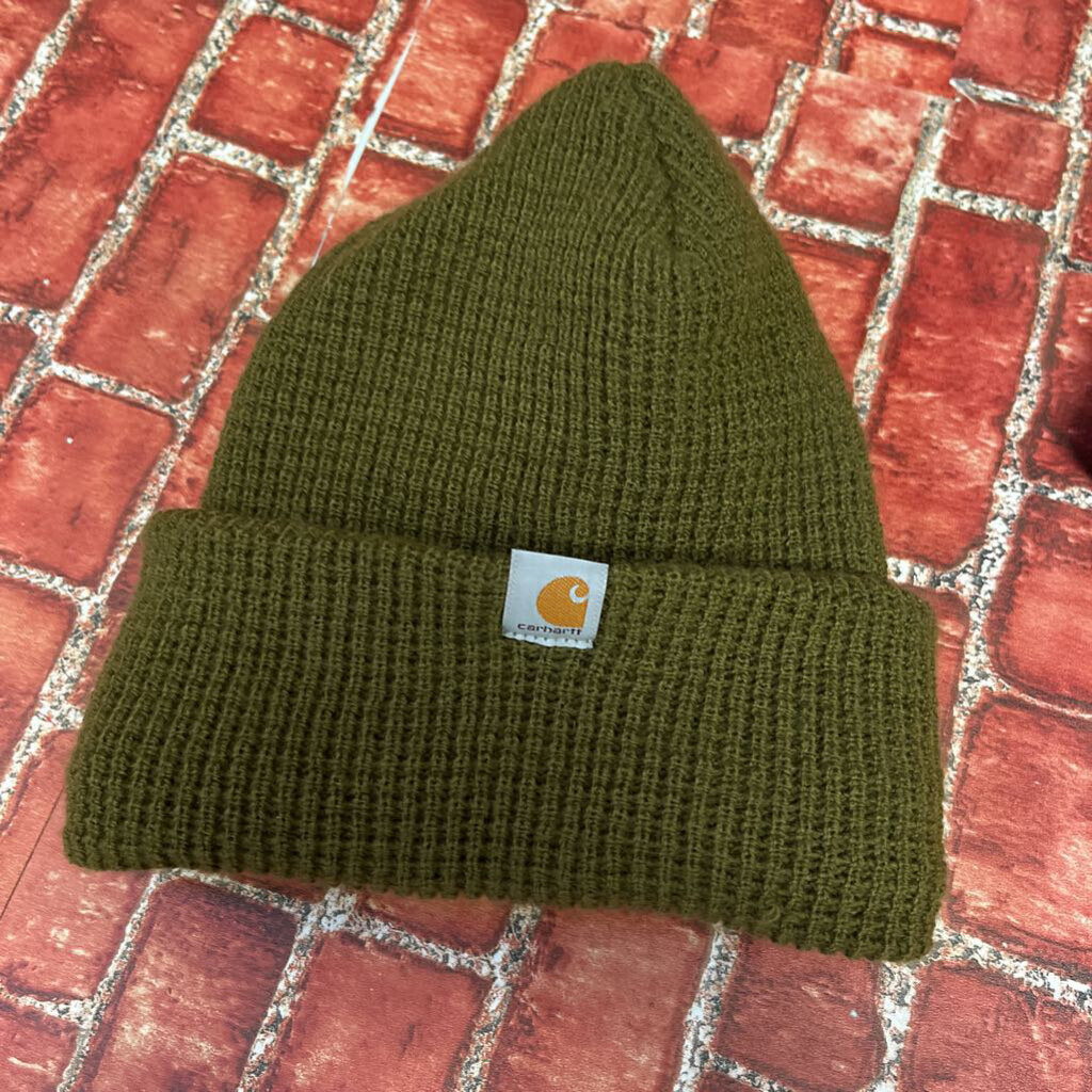 Carhartt Knit Beanie Hat Green OS