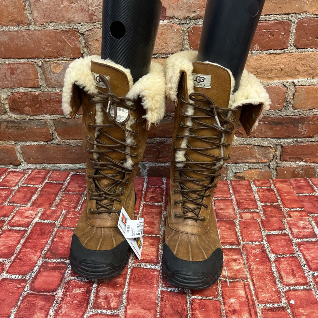 Ugg Sherpa Lined High Boots brown Size 9L