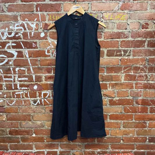 Uniqlo Sleeveless Midi Dress Navy Size M