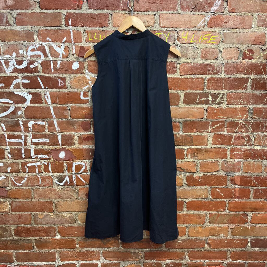 Uniqlo Sleeveless Midi Dress Navy Size M