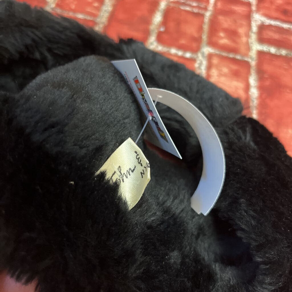 Vintage John & Wendy Ear Warmer Black