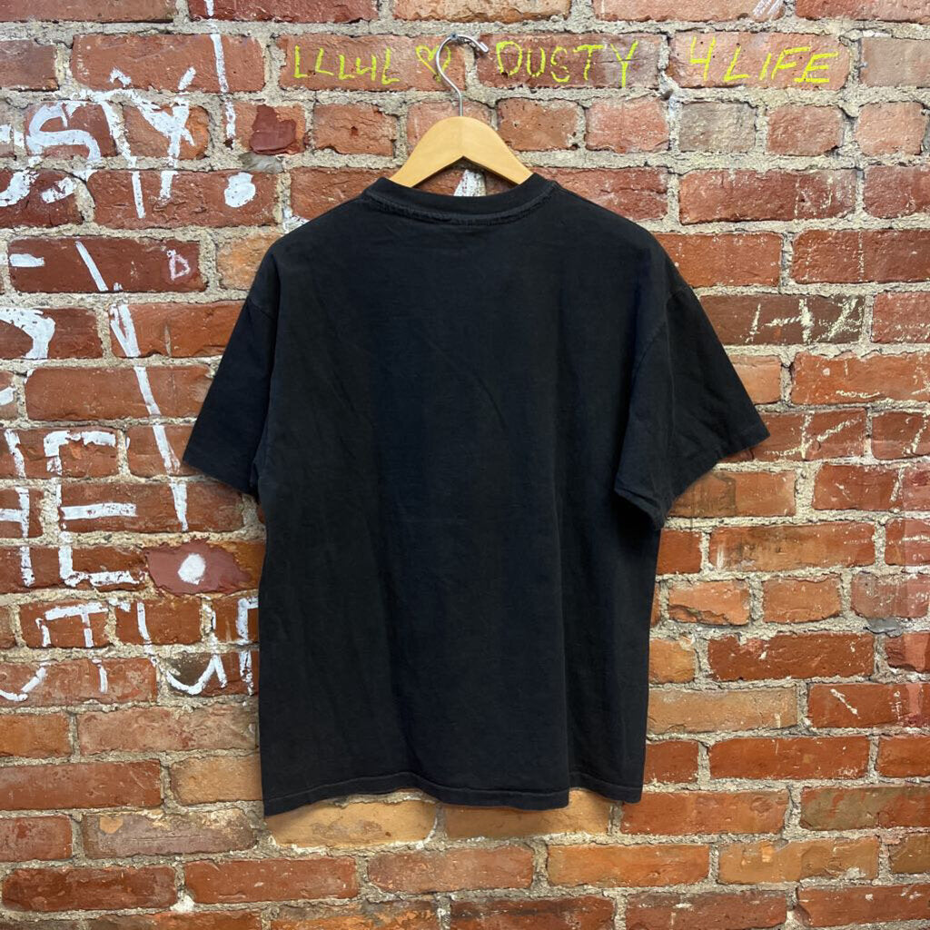 Vintage 1990 New Hampshire Tee Black Size L