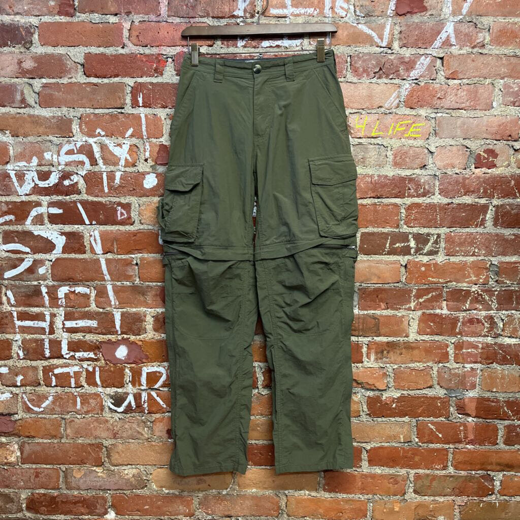 REI Zip Off Cargo Pants Green Size S