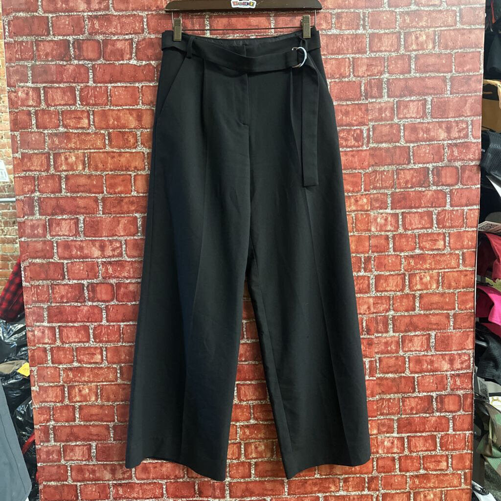 Asos Wide Leg Pants Black Size 2