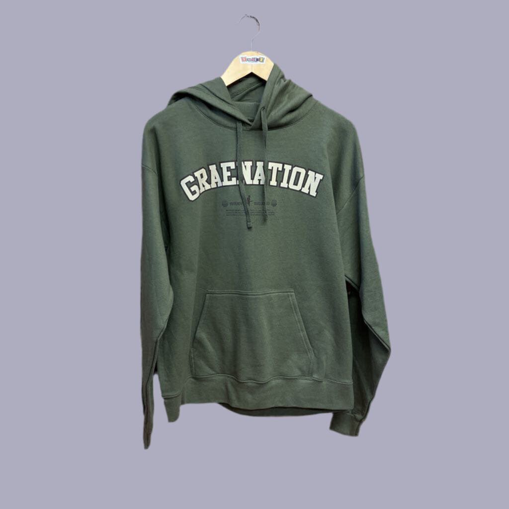 LOCAL ARTIST Grae Hoodie Green Size M