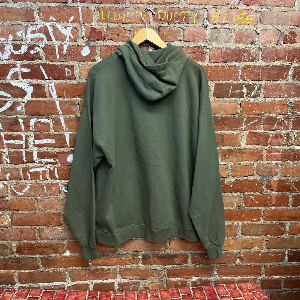 LOCAL ARTIST Grae Hoodie Green Size XL