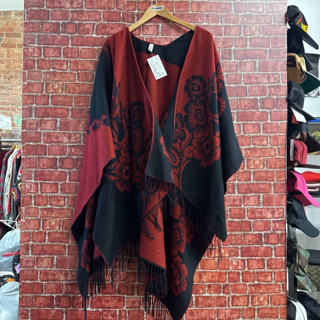 Accessory Street cape red black Size OSFA