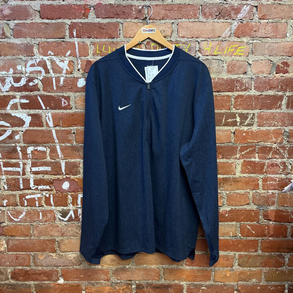 Nike Quarter Zip Blue Size XXL