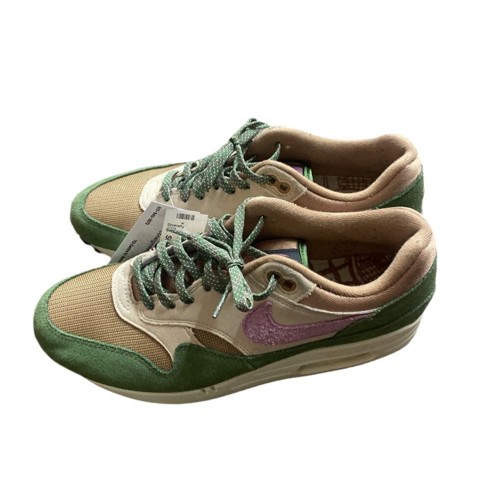 Nike Air Max 1 NH Treelines brown Green Purple Size 9M