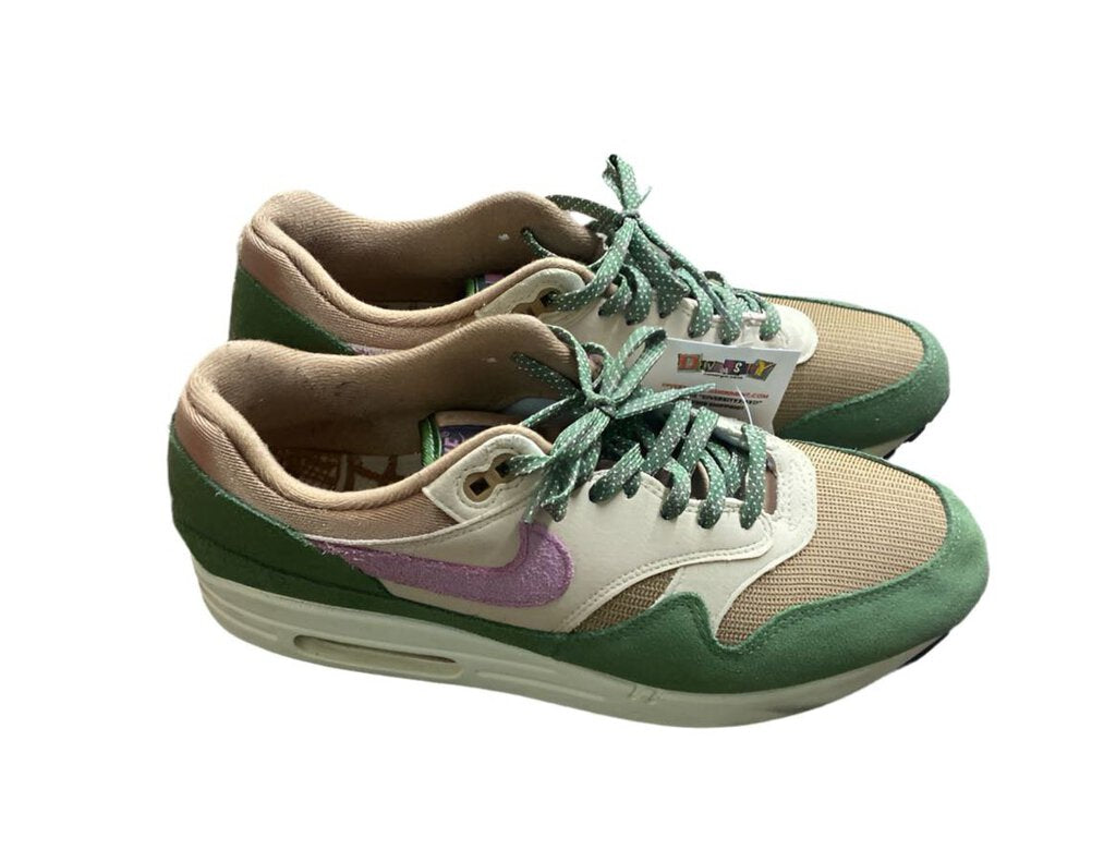 Nike Air Max 1 NH Treelines brown Green Purple Size 9M