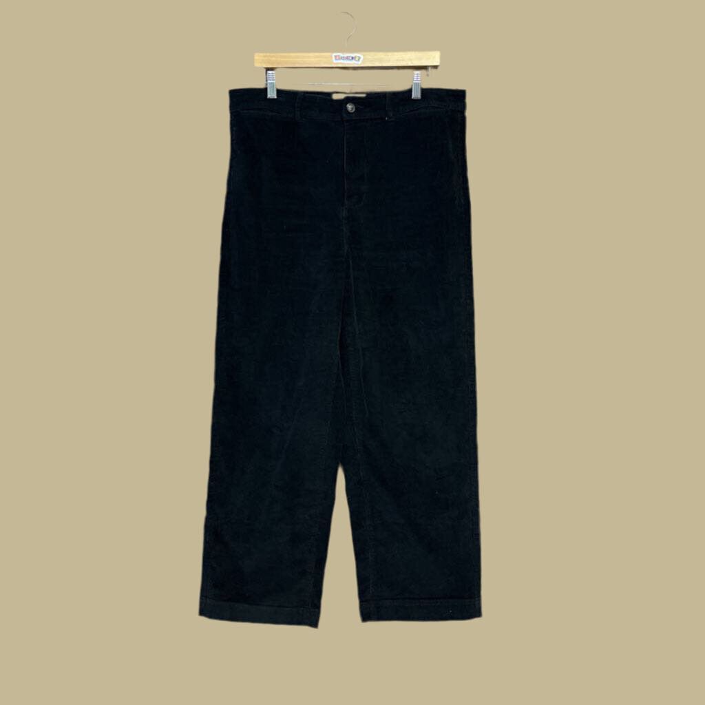 Everlane Size 14 Black Cord Pants