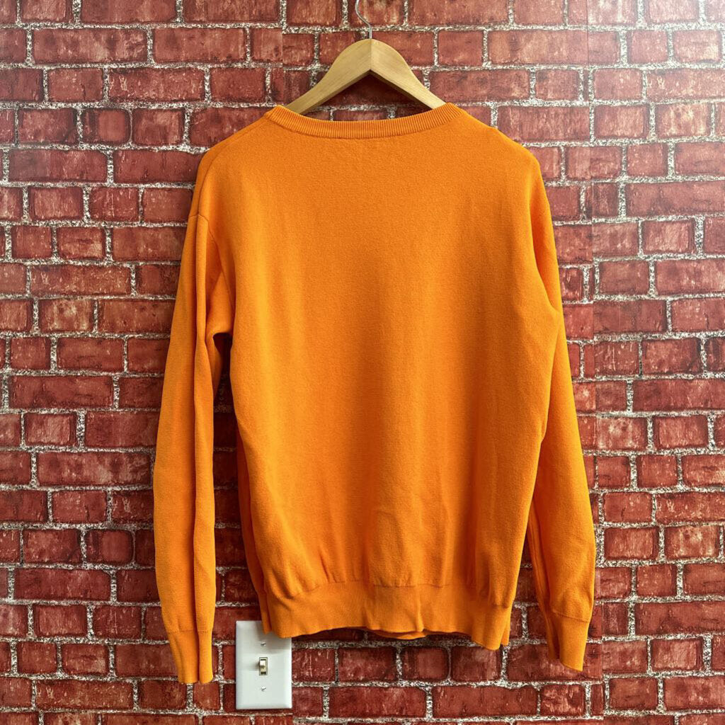 Jeremy Scott Abstract face Sweater Orange Size S