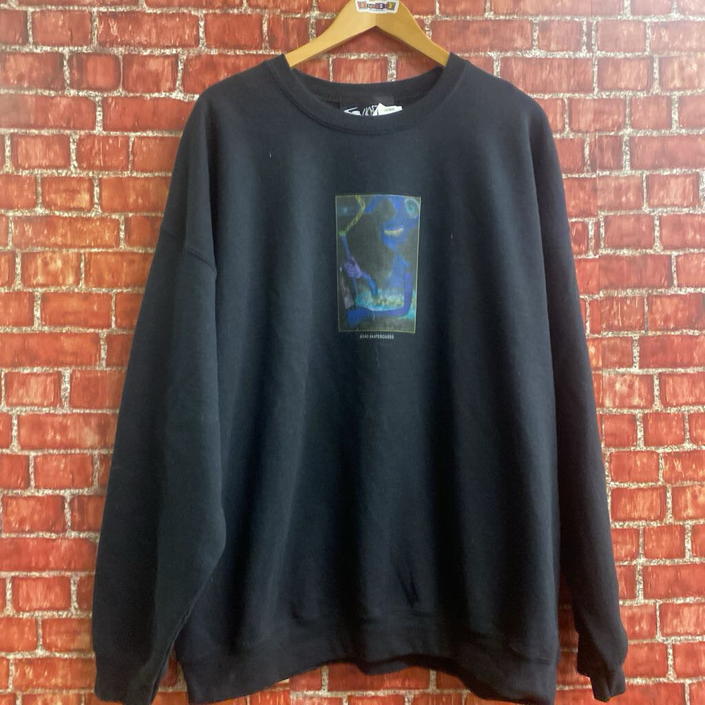 WKND Skateboards Graphic Crewneck black Size 2XL