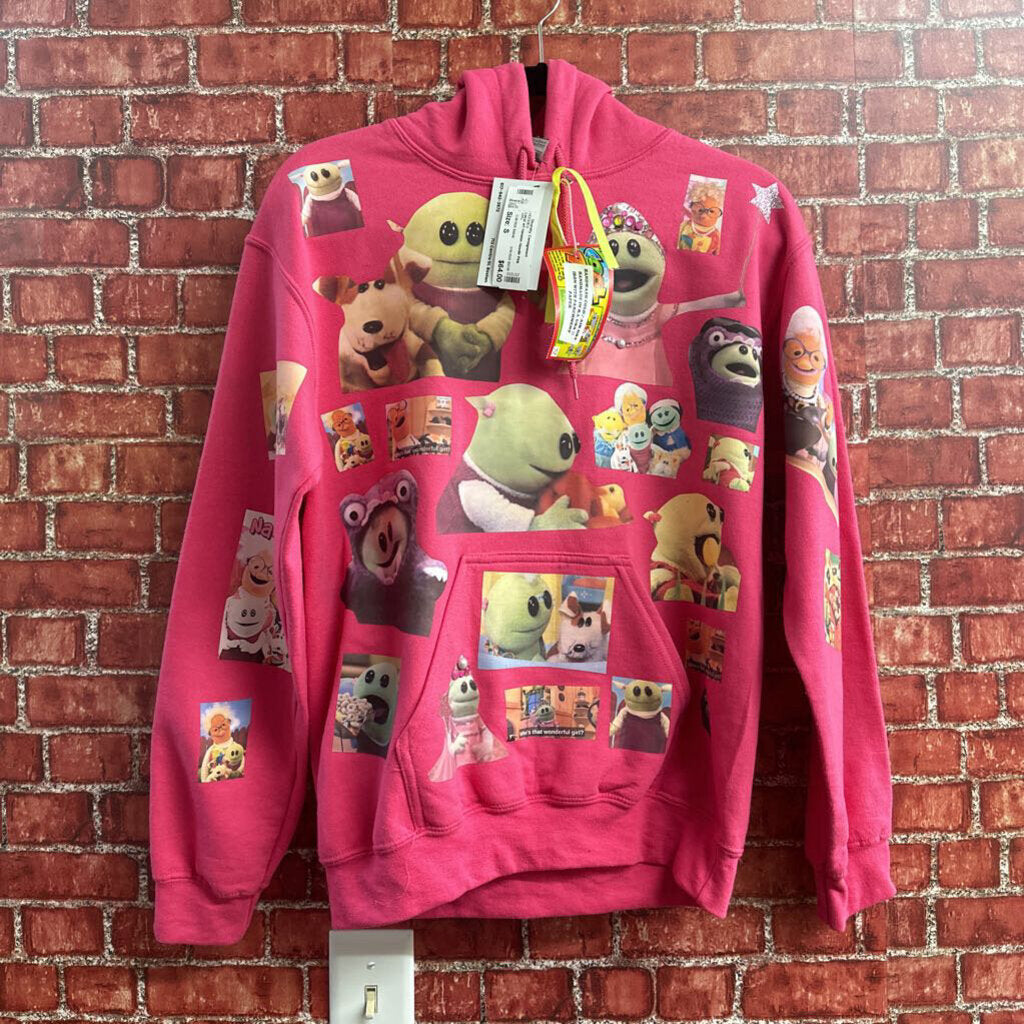 Local art nanalan Hoodie Pink Size S